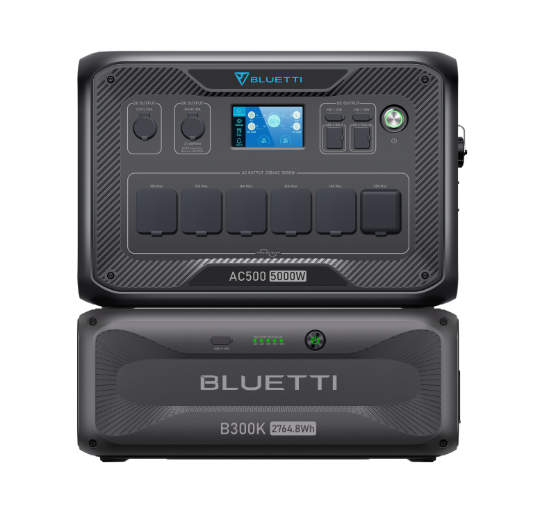 BLUETTI AC500 más batería B300K